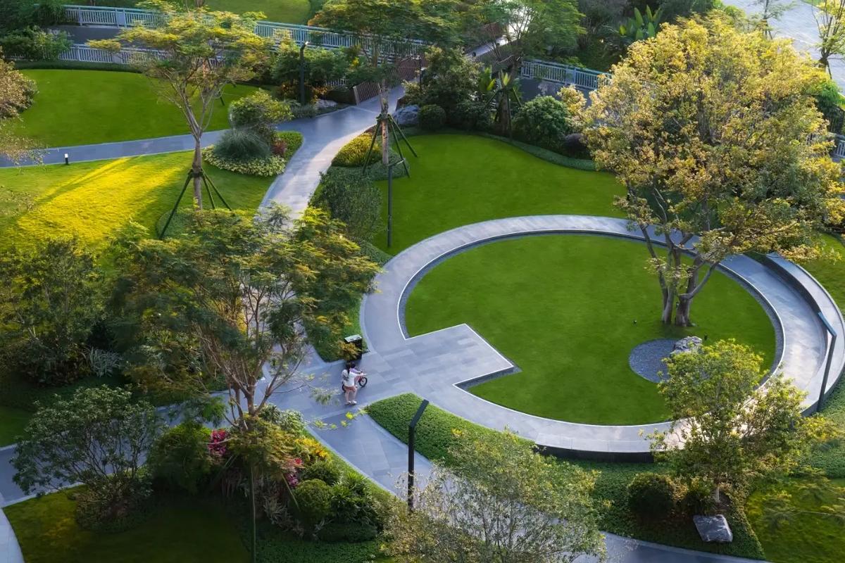 廣州時代云來公園區(qū)景觀工程.