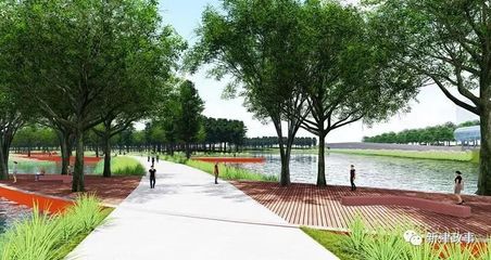 新津紅石涵養濕地景觀工程進展順利，生態畫卷徐徐展開